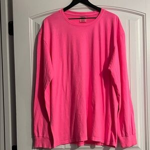 100% Ring Spun Cotton Long Sleeve T Shirt 2XL